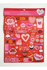 MERKLOOS Valentijn Sticker set 60 stickers