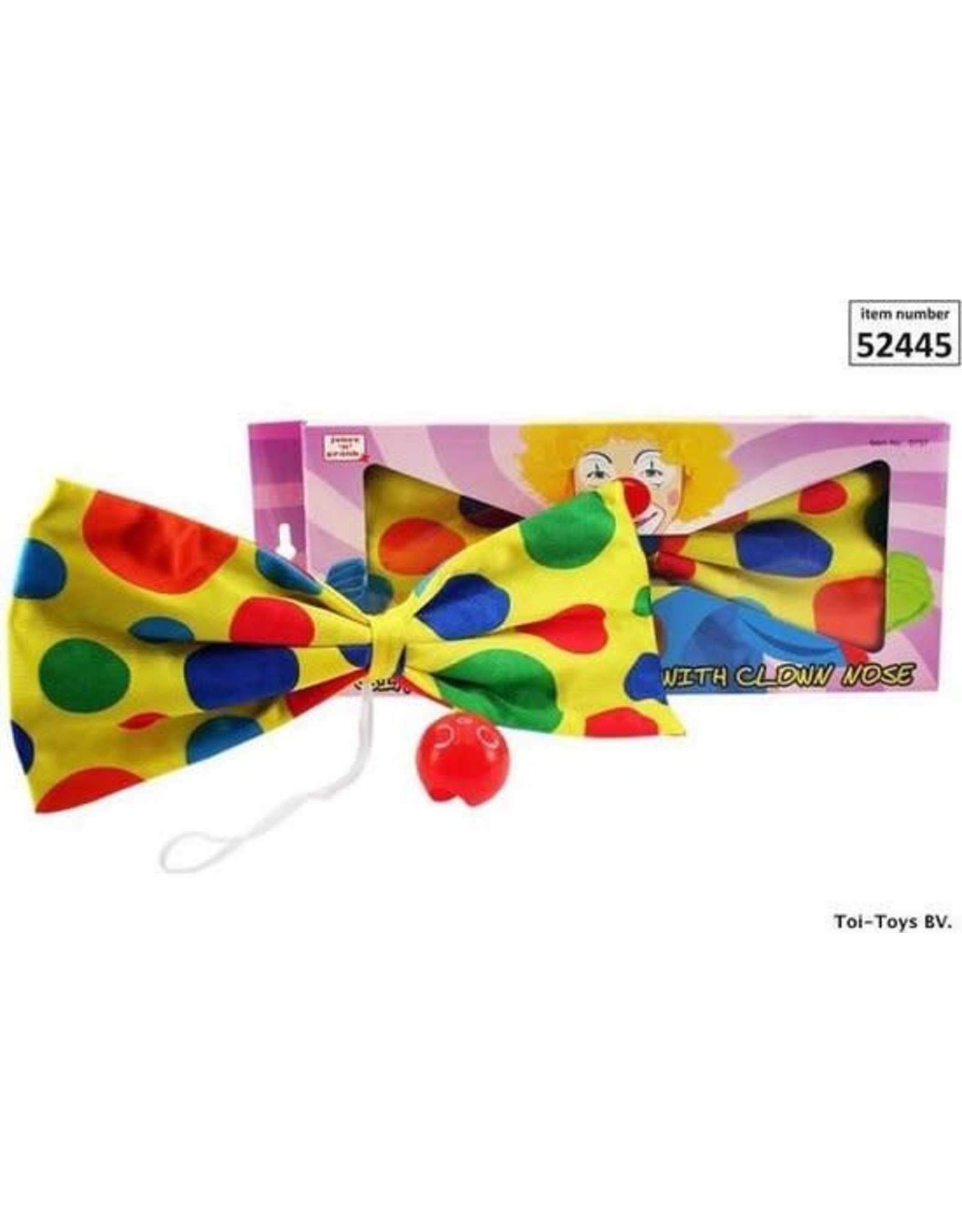 TOI TOYS strik met clownsneus