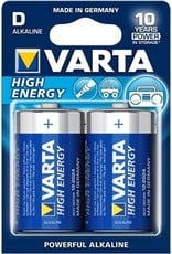 VARTA Varta Longlife Power D Batterijen - High Energy Alkaline - 2 Stuks