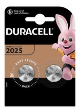 DURACELL Batterij Duracell Specialty 2025 Lithium-knoopcelbatterij 3V 2 stuks