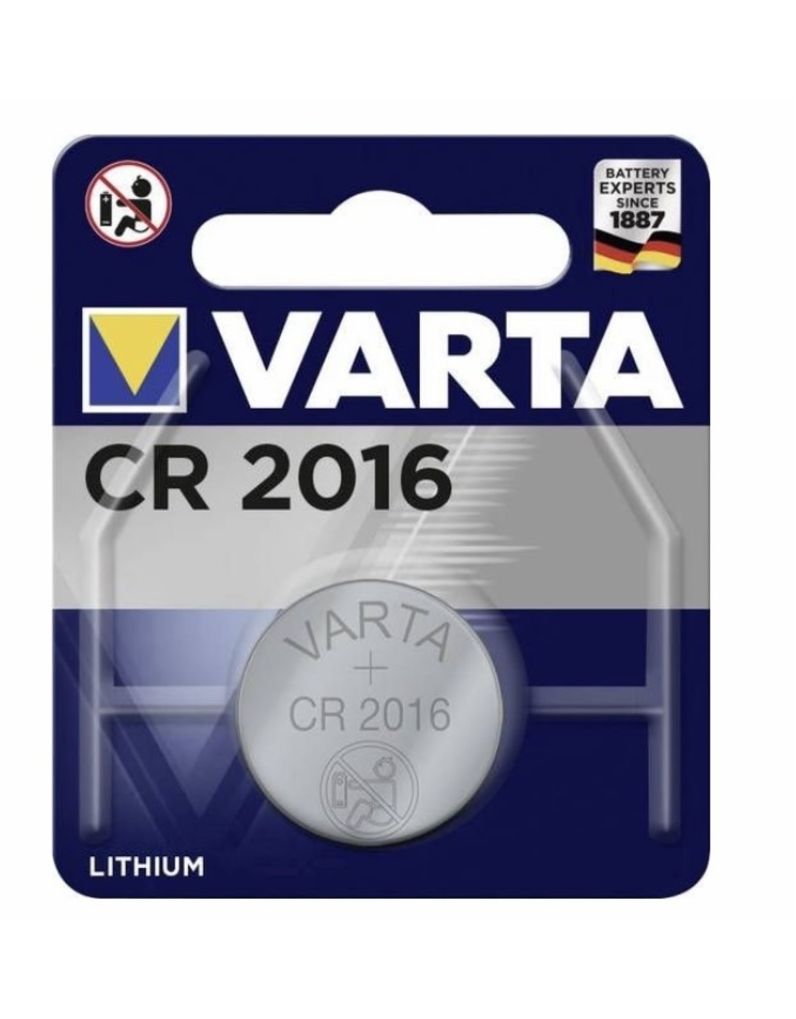 VARTA Varta Lithium CR2016 3V blister 1