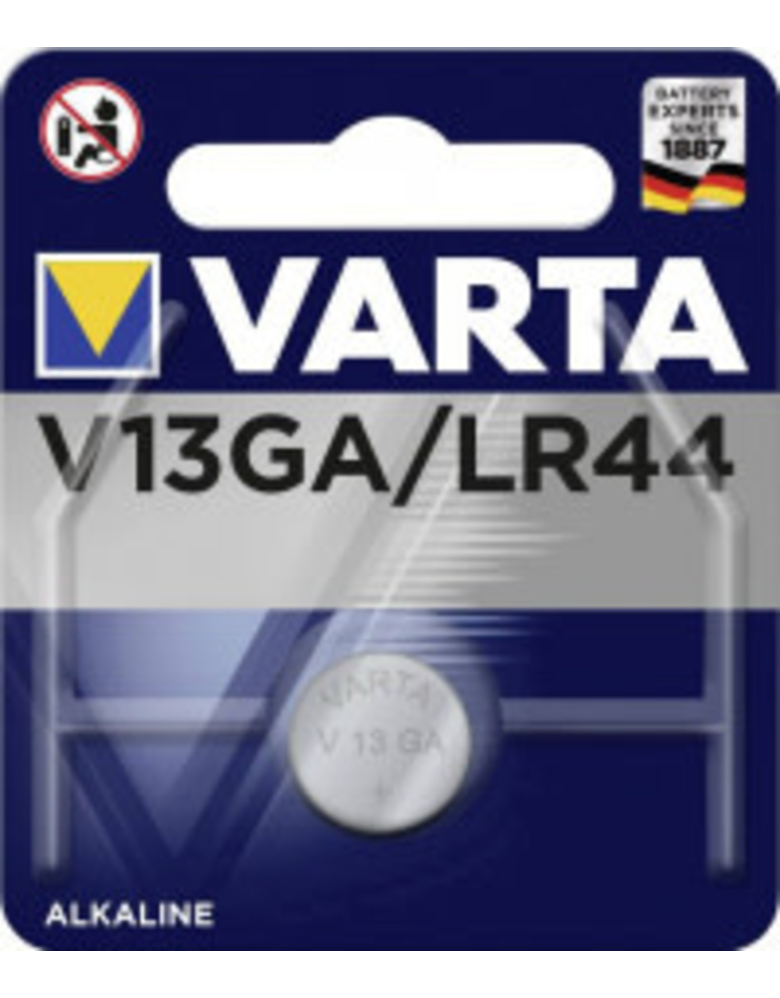 VARTA Batterij knoopcel Varta V13GA/LR44 Lithium