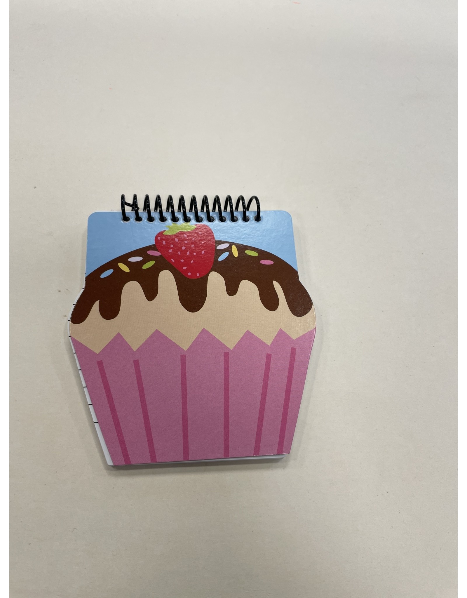 PAPER-CRAFT Notitie boekje cupcake