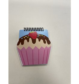 PAPER-CRAFT Notitie boekje cupcake