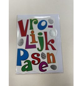 TOUCHE Vrolijk Pasen - Touche cards met envelop