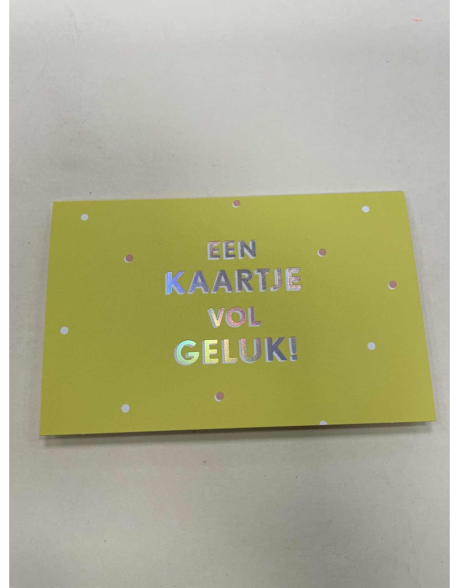 Een kaartje vol geluk - Hallmark met envelop