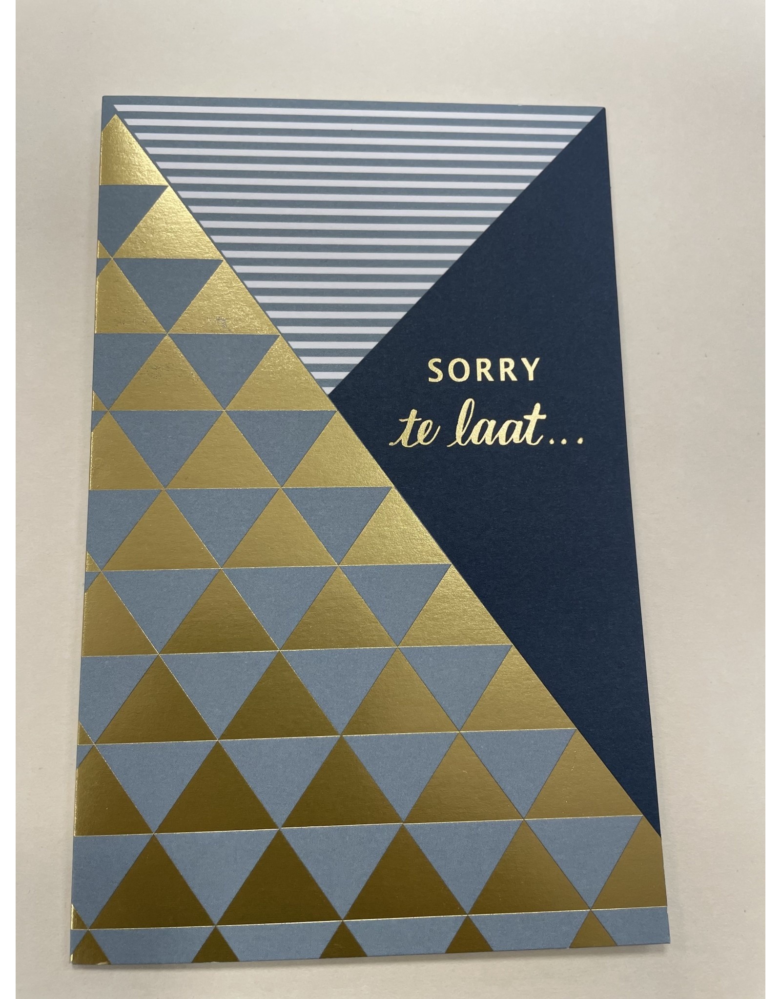 Hallmark Sorry te laat -HALLMARK - met envelop