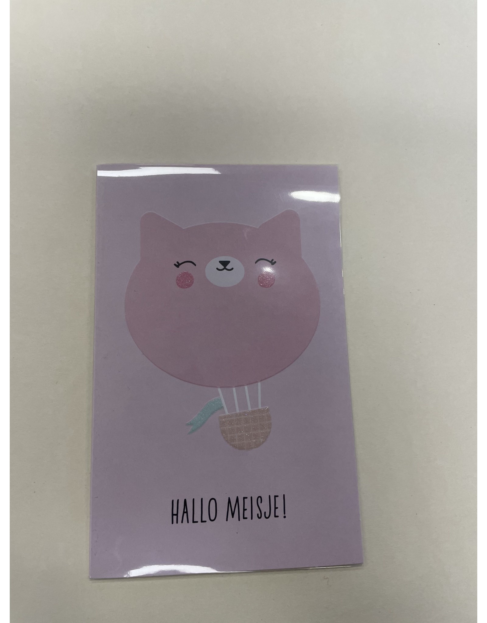 Hallmark Hallo meisje- Hallmark- met envelop