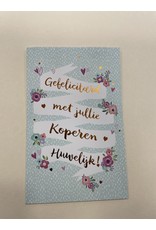 Hallmark Koperen huwelijk - Hallmark- met envelop