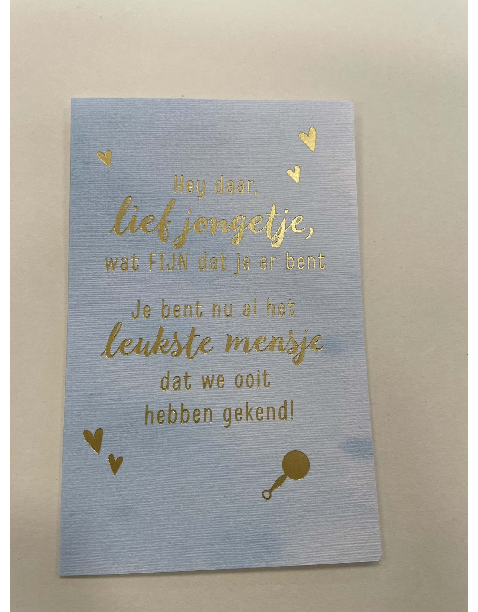 Hallmark Lief jongetje- Hallmark- met envelop