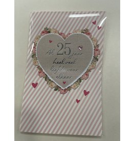 Hallmark 25 jaar liefde voor elkaar- Hallmark- met envelop