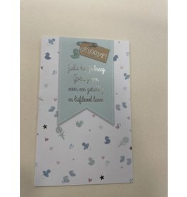 Hallmark Gedoopt - Hallmark- met envelop