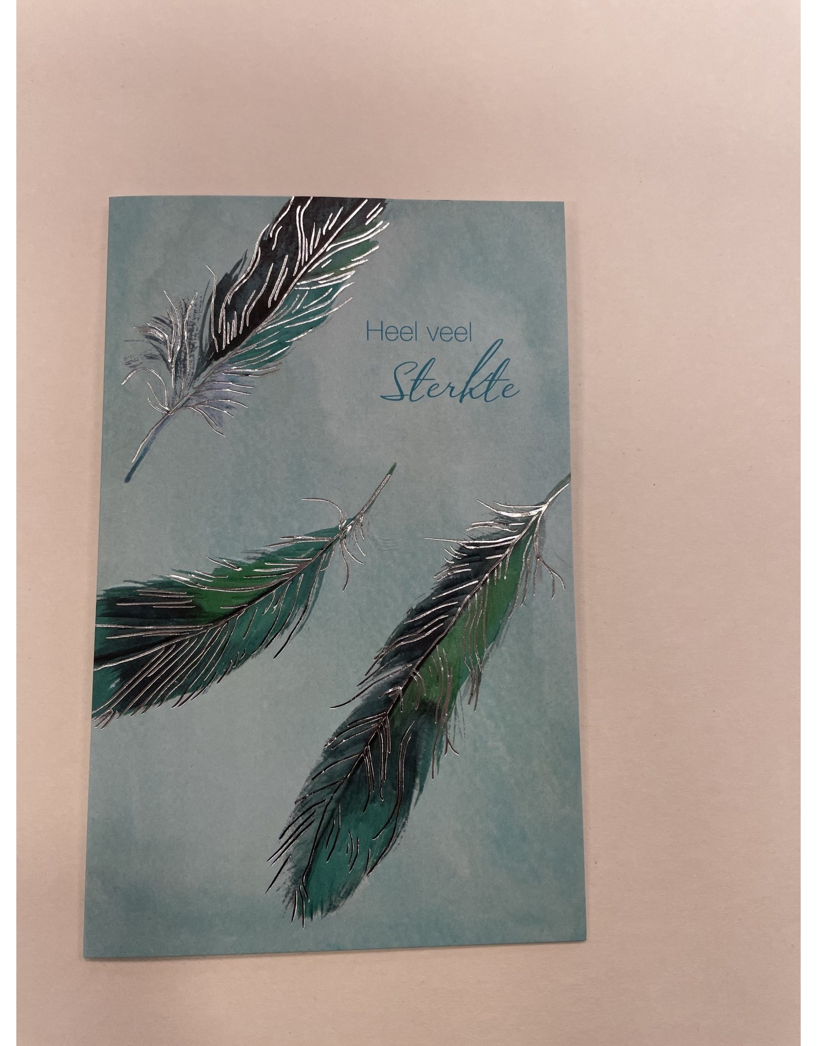 Heel veel sterkte - Hallmark- met envelop