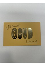 Hallmark Jij bent Goud - Hallmark met envelop