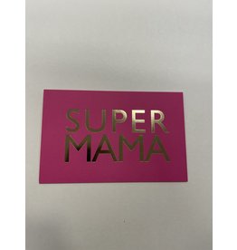 Super mama - Hallmark met envelop