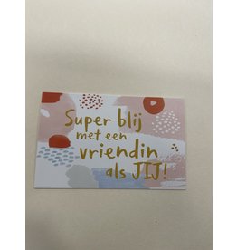 Super blij met jou -  Hallmark met envelop