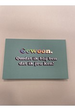 Hallmark Gewoon omdat ik van je hou - Hallmark met envelop