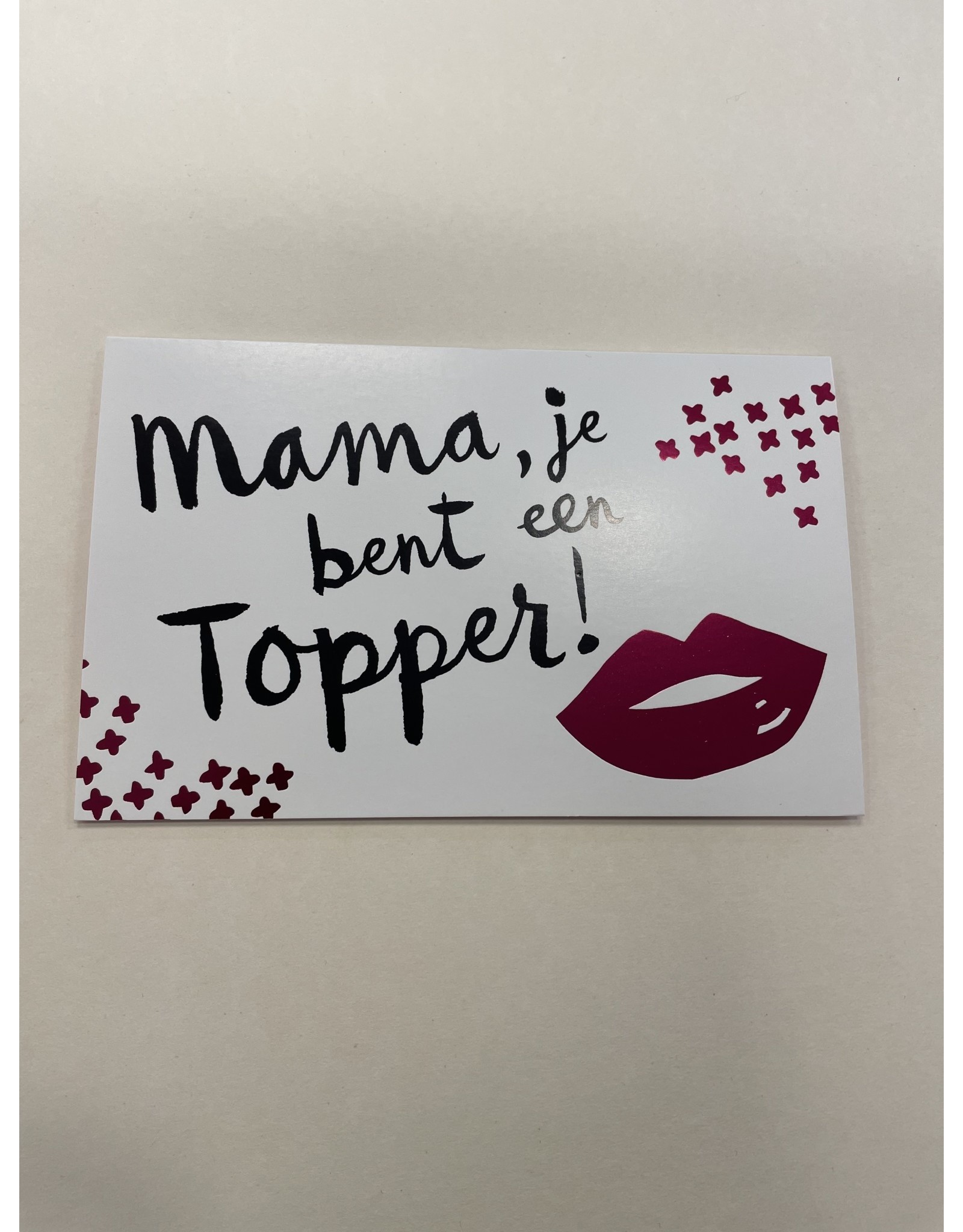 Hallmark Mama je bent een topper - Hallmark met envelop