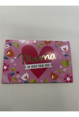 Hallmark Mama ik ❤️Je  - Hallmark met envelop