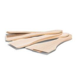 Patisse gourmetspatels 13 cm hout naturel 6-delig