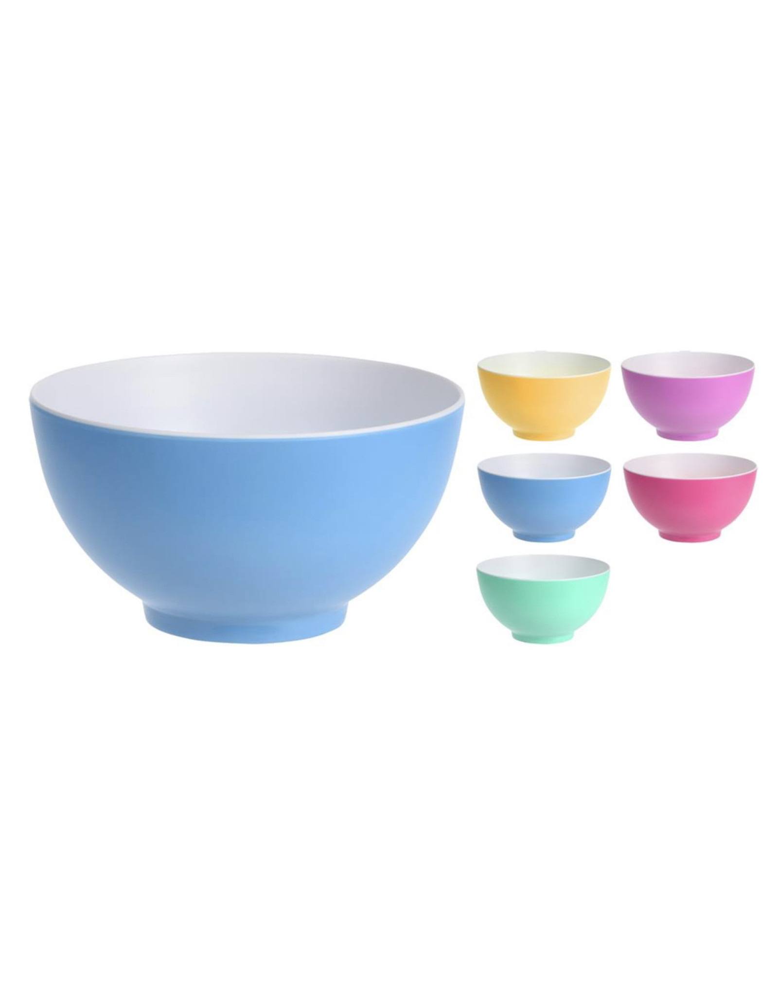 SCHAAL MALIBU MELAMINE 600ML 5ASS.