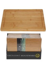 Snijplank ca 37X25X2cm bamboo