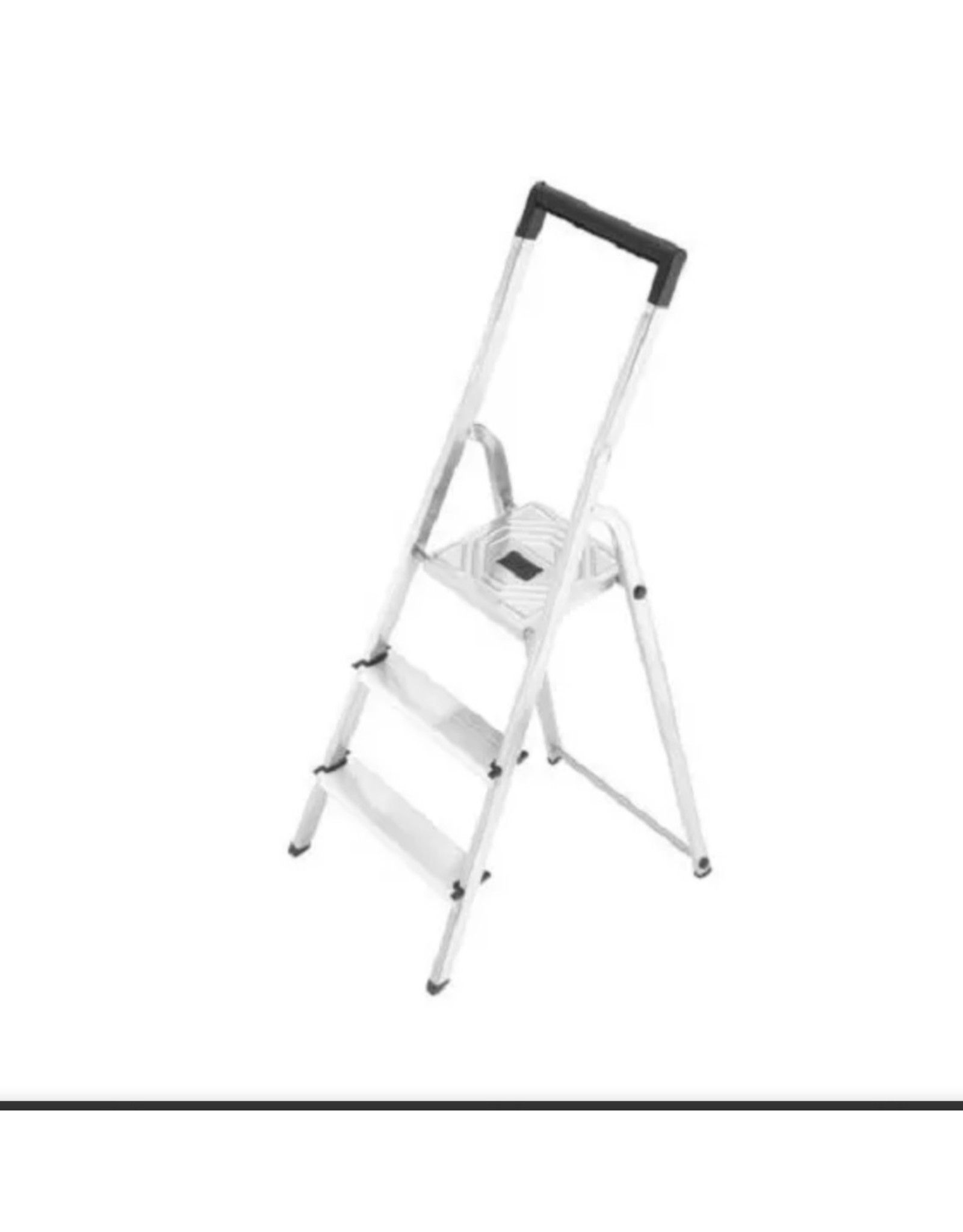 HAILO Hailo L40 huishoud trap 3-treeds aluminium (2 treden+bordes)