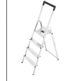 Huishoudtrap 4 treden aluminium HailoL40