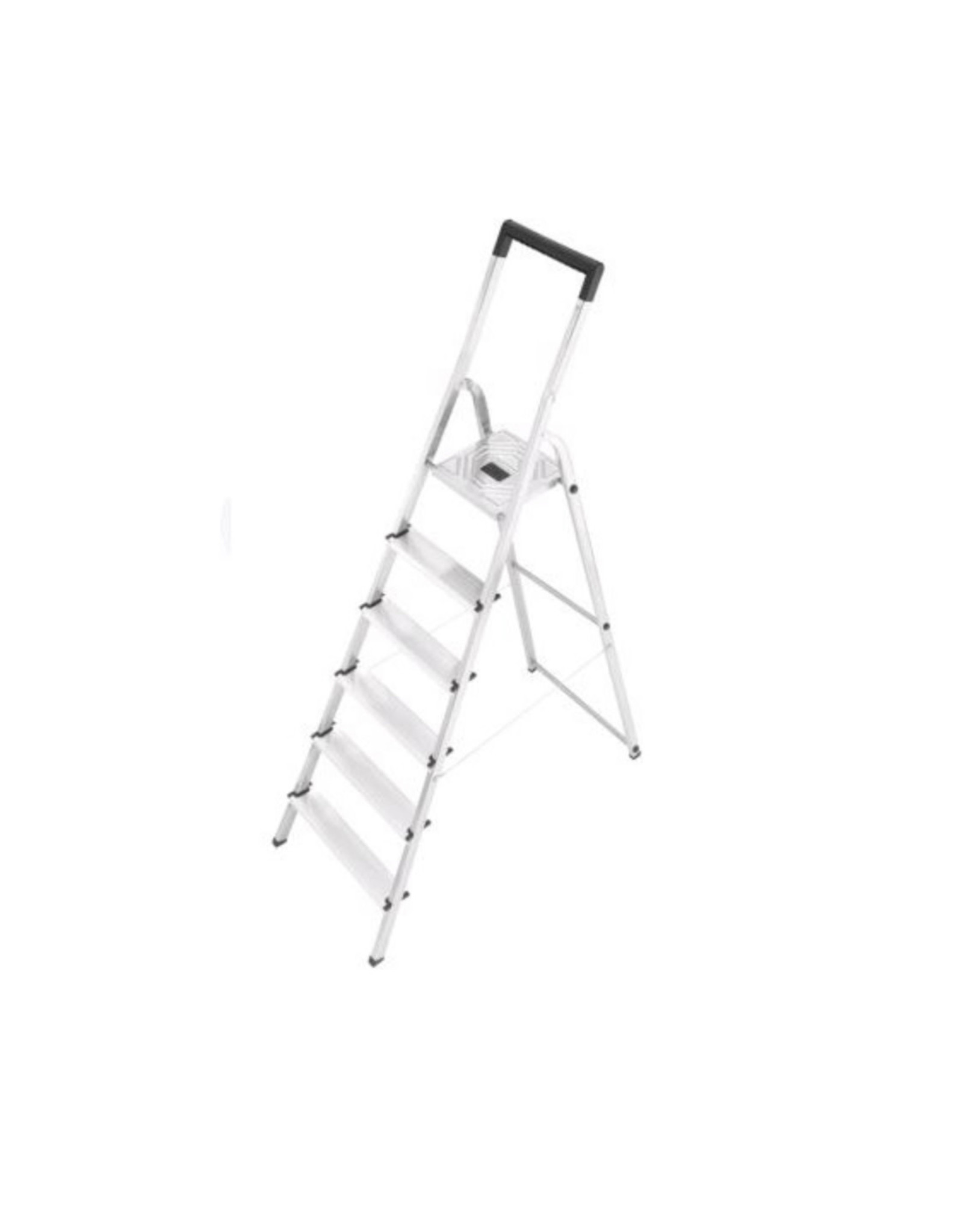 HAILO Hailo L40 huishoud trap 6-treeds aluminium (5 treden+bordes)