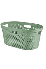 CURVER Curver infinity wasmand dots 40 liter groen