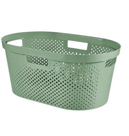 CURVER Curver infinity wasmand dots 40 liter groen