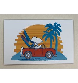 Hallmark Vaderdag Hallmark-Snoopy in auto