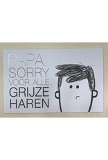 Hallmark Vaderdag Hallmark- Papa sorry voor alle grijze haren