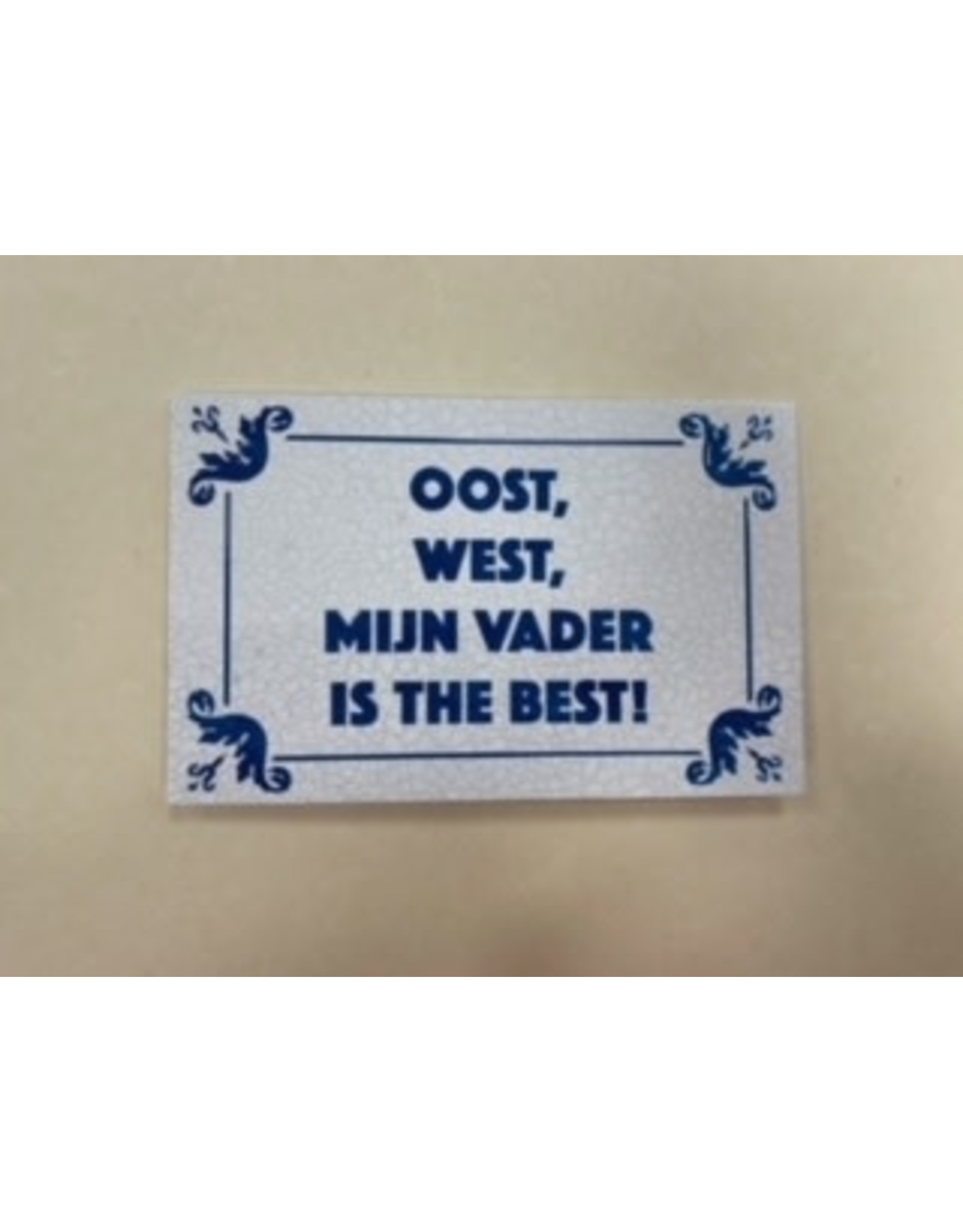 Hallmark Vaderdag Hallmark - Oost,west mijn vader is The best