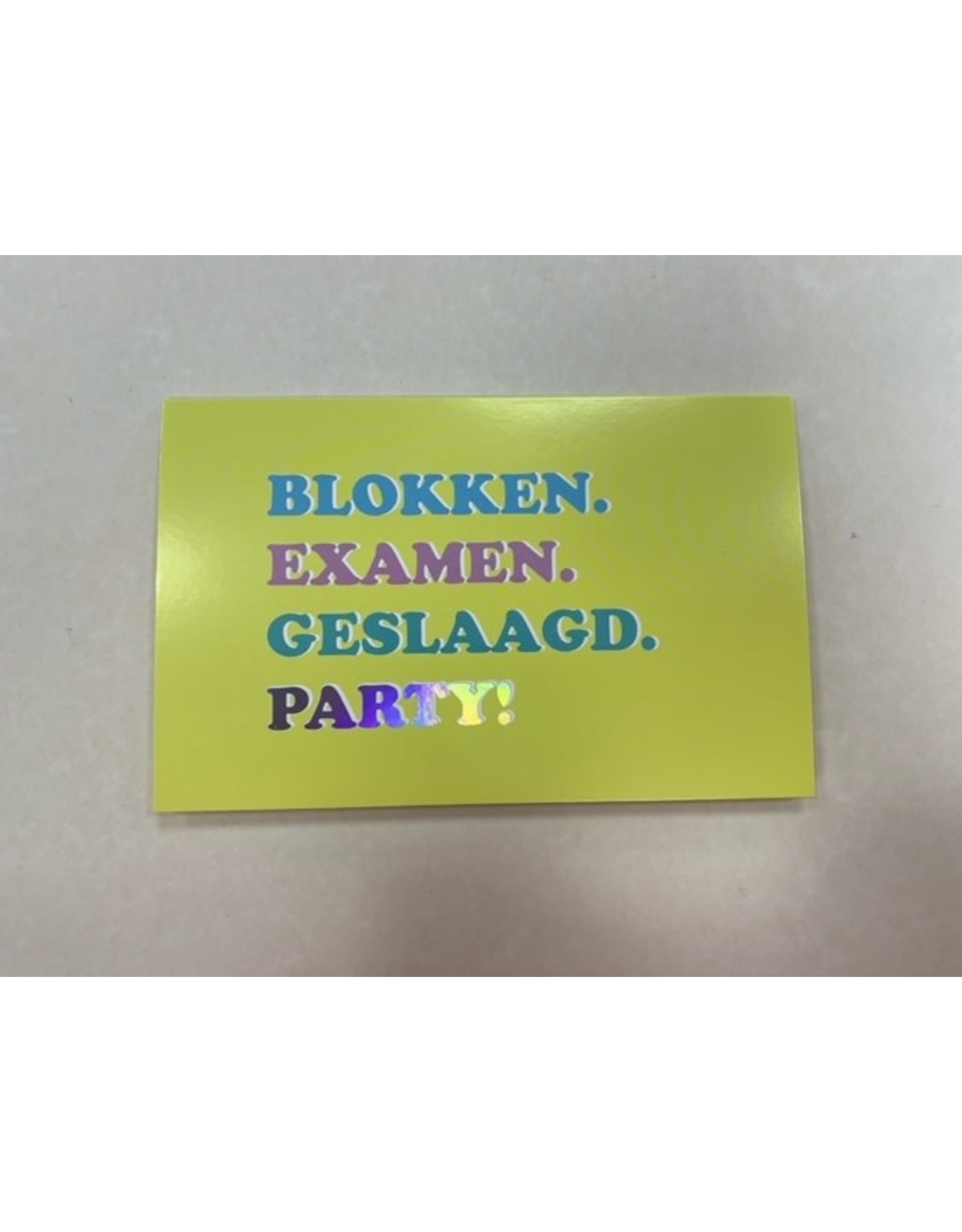 Hallmark Hallmark kaarten geslaagd ‘ Blokkeren. Examen. Geslaagd. Party!’