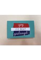 Hallmark Hallmark kaarten geslaagd ‘Yay jij bent geslaagd ‘