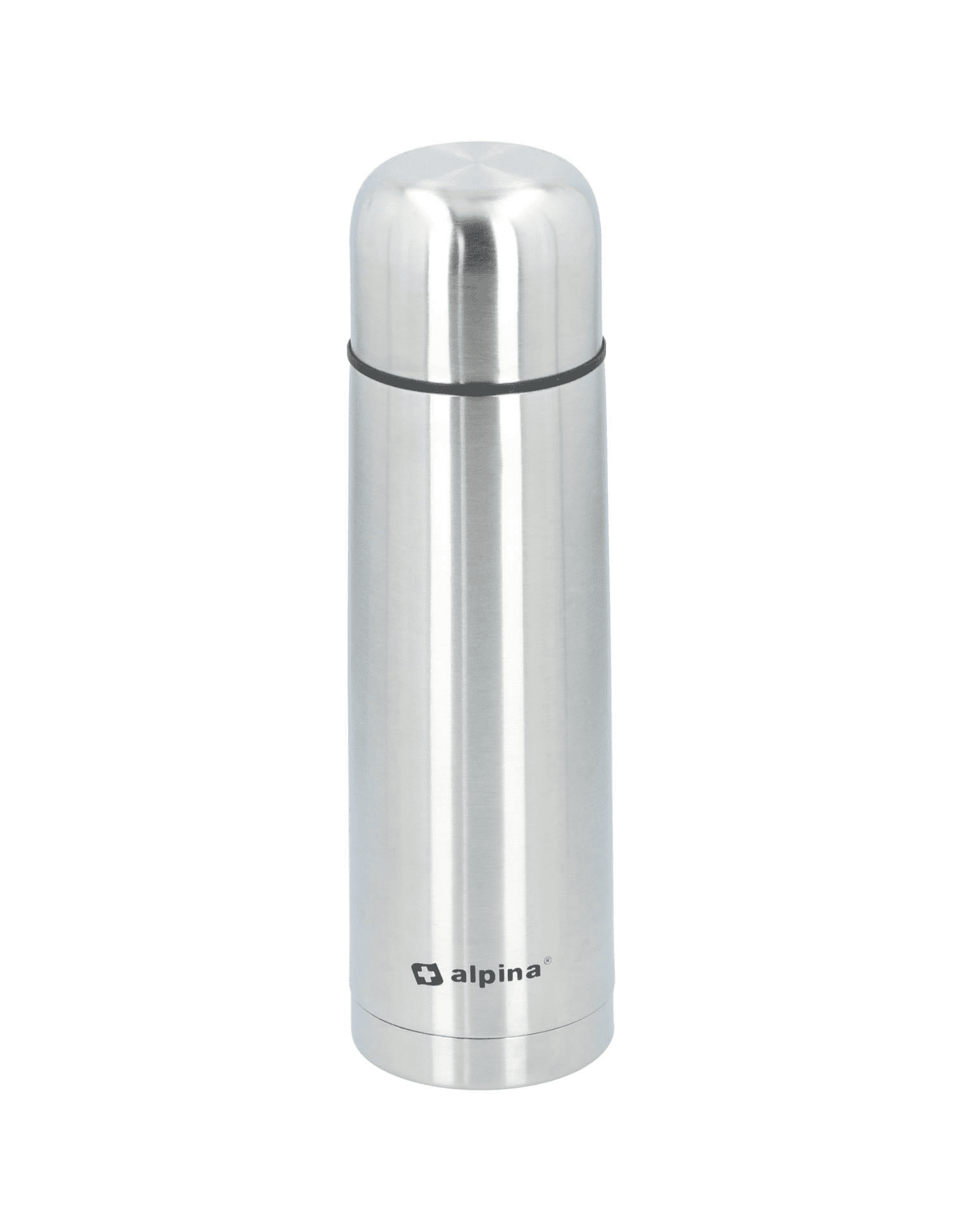 ALPINA Alpina Thermosfles - Dubbelwandig - 750 ml - Incl. Beker - Roestvrij Staal