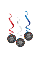 Hangdecoratie Geslaagd 3 stuks