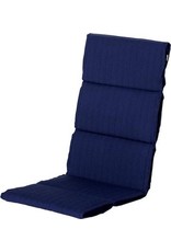 Hartman dun hoog tuinkussen Casual 123x50x5 cm - blauw