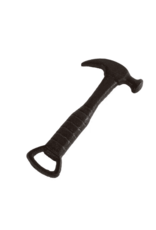 Bieropener "Hamer" roest gietijzer 17,5x8,5x1,2cm