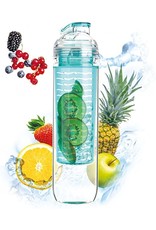 Melianda MA-7200 drinkfles met fruitinfuser 800 ml Tritan voor sport en vrije tijd