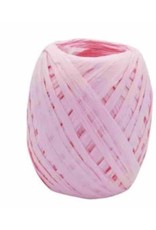 Hallmark Rol raffia 30m roze