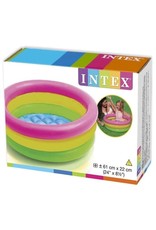 INTEX Intex Zwembad Sunset Glow 3-ring - Ø 61 x 22 cm - Rond