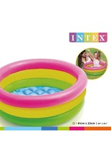 INTEX Intex Zwembad Sunset Glow 3-ring - Ø 61 x 22 cm - Rond