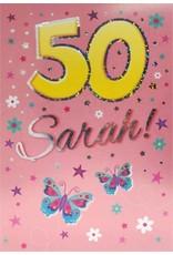 ARTIGE Kaart - That funny age - 50 Jaar - Sarah - AT1037