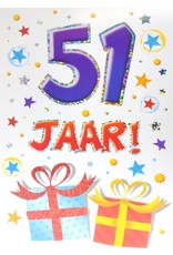 ARTIGE Kaart - That funny age - 51 Jaar - AT1038-D