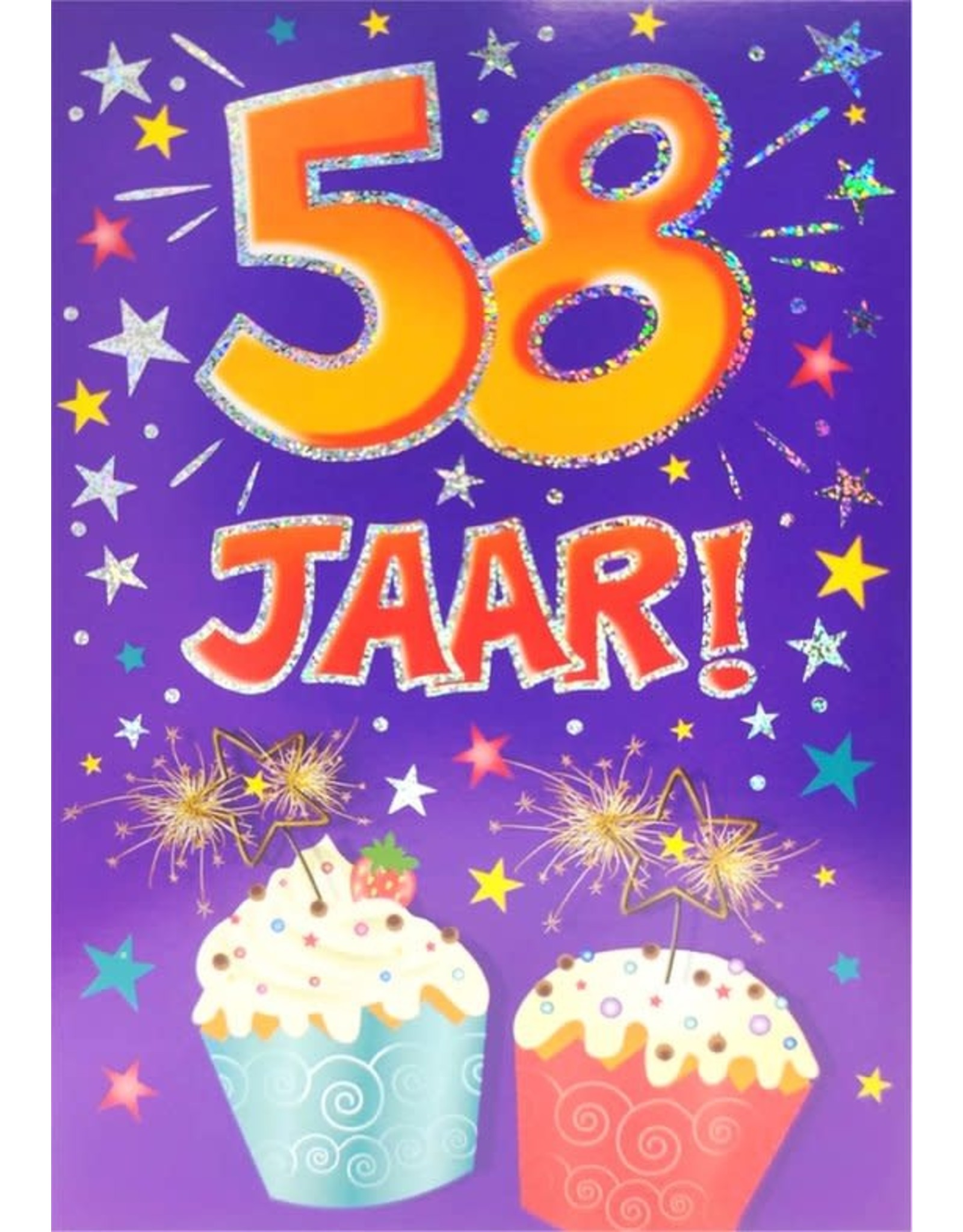 ARTIGE Kaart - That funny age - 58 Jaar - AT1039-D