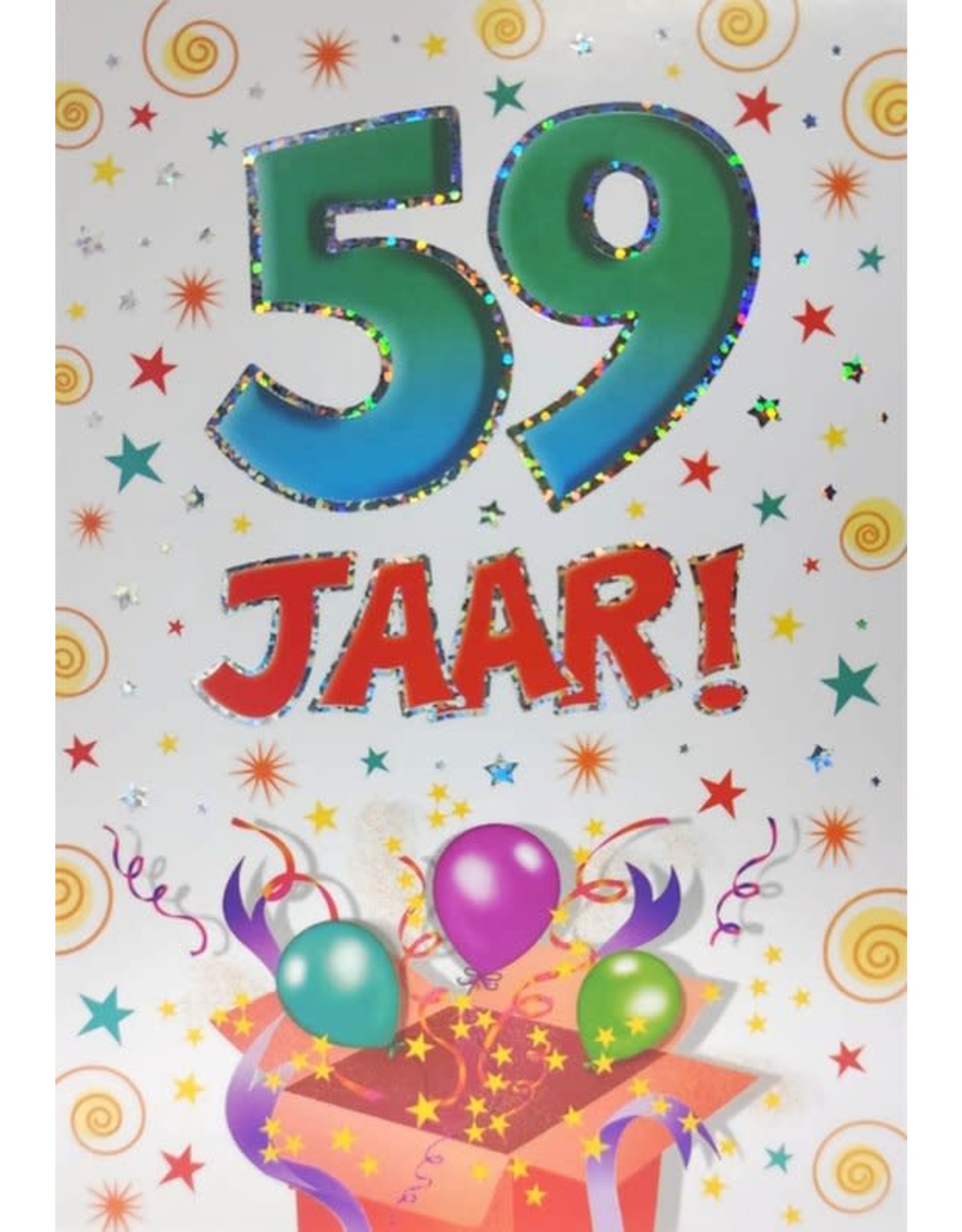 ARTIGE Kaart - That funny age - 59 Jaar - AT1039-E