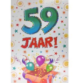 ARTIGE Kaart - That funny age - 59 Jaar - AT1039-E