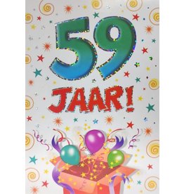 ARTIGE Kaart - That funny age - 59 Jaar - AT1039-E
